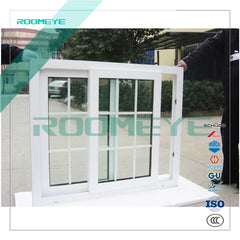 Cheap price single glass PVC windows and screen sliding upvc window on China WDMA