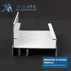 China Sihui Manufacturer Selling Rail Track Aluminium Profile For Window Sliding Rail Door Sunlight Room Curtain Wall on China WDMA