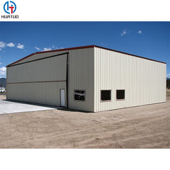 China low cost 1000 square meter Economical Steel Building Garage Hangar Steel Structure prefabricated warehouse on China WDMA