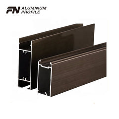 China supplier 6063 alloyed aluminum rail for slide door profile on China WDMA