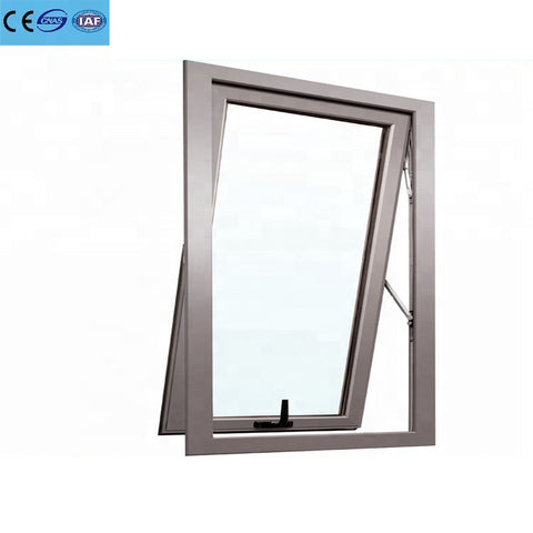 Clear Color Thermal Break Double Hung Aluminium Frame Sliding Glass Window on China WDMA