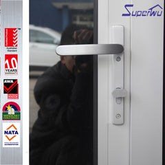 Coastal Storm Resistance Aluminium soundproof outdoor folding door prices glass american door on China WDMA