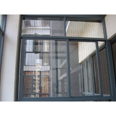 Commercial aluminum glass window aluminum double glass folding door on China WDMA