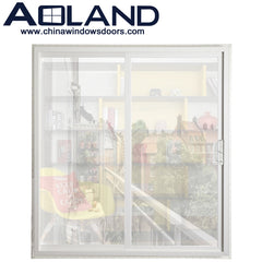 Commercial soundproof external aluminium sliding doors with double glass for sale on China WDMA