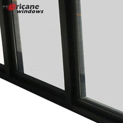 Custom large square aluminium double glazed fixed windows on China WDMA