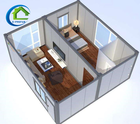 Customized High Quality Low Cost 40 ft Prefab Container Removable Modular Container House on China WDMA