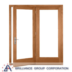 Customized Wooden Grain Aluminum Sliding Window Price/Casement Window Profile Frame on China WDMA