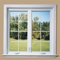 DY Aluminium Alloy Framed Lowes French Casement Window For 30 Years on China WDMA
