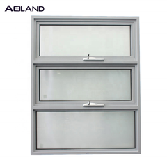 Decorative aluminum awning window design replacement windows customized size on China WDMA