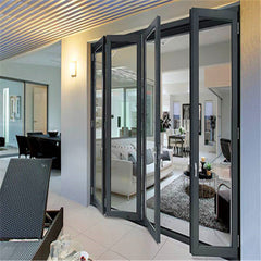 Design Interior Office Germany Aluminum House Gate Designs Solid Glass Exterior Folding Patio Door on China WDMA