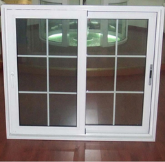 Directly factory price office PVC sliding window price hurricane glass pvc door & windows upvc casement windows on China WDMA