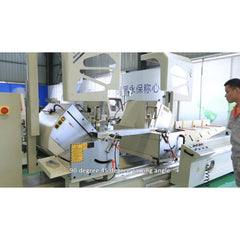 Double Head Cutting Mitre Saw Machinery For Aluminium Fabrication on China WDMA