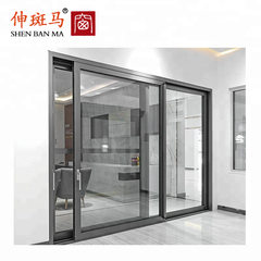 European Style Aluminium French Security Steel Mesh Screen Interior Aluminum Double Swing Door on China WDMA