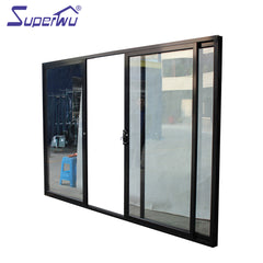 Factory Directly fiber glass door aluminium panel decorative french doors with manufacturer price on China WDMA