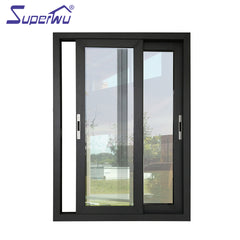 Factory Supplier champagne color aluminum sliding window mosquito netting frame Lowest Price on China WDMA