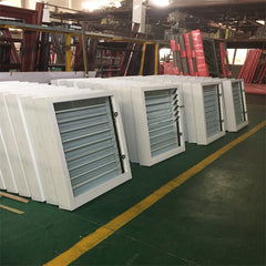 Factory cheap bathroom insulation adjustable louver type window louvre frame plantation shutters windows price on China WDMA