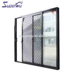 Factory cheap price modern aluminum entry door fiberglass french doors glass lobby with on China WDMA