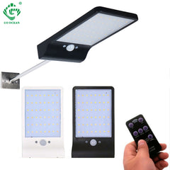 Factory direct Mounted Morden Good Black Sensor IP65 Powered External light Wall solar light For Patio Decks on China WDMA