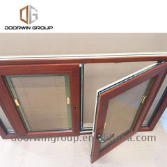 Factory direct supply impact resistant windows prices hurricane hot- sale casement window shutters on China WDMA