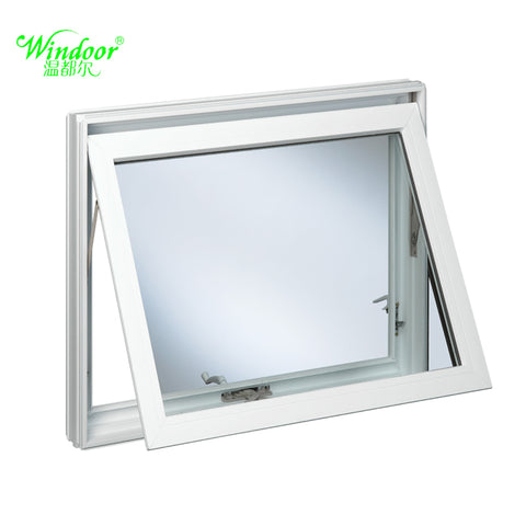 Factory or Office UPVC Awning Window for Vent Units on China WDMA