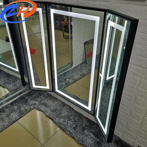 Factory price house window glass design with aluminum frame with rectangle shape on China WDMA
