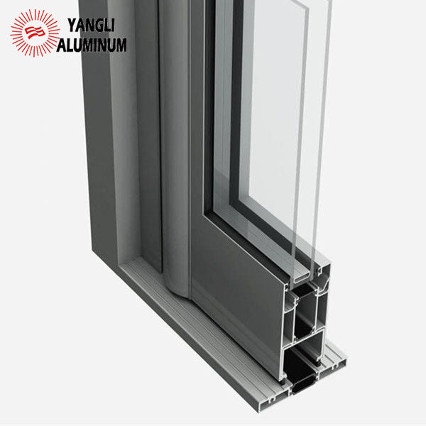 Factory supply powder coating aluminum door frame aluminum door profiles on China WDMA