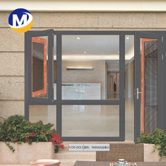 Fashion Aluminum alloy Jalousie Frame Indian double glass casement Window Design Latest Window Design on China WDMA