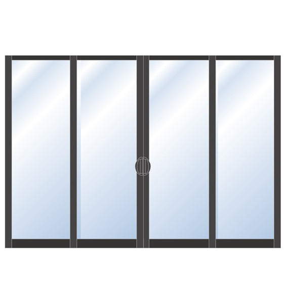Foshan aluminum glass doors and windows aluminium profile sliding doors for interior office on China WDMA