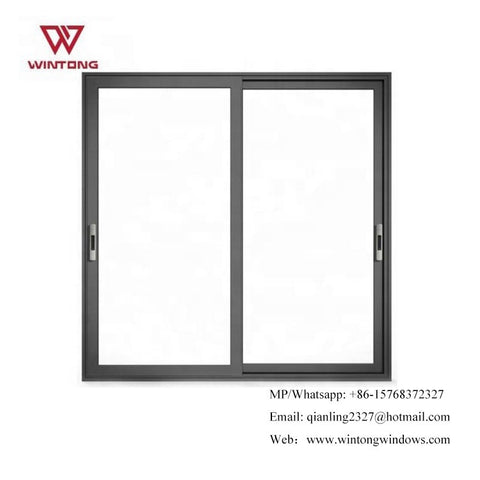 French Design Powder Coated Hurricane Windows Impact AS2047 Aluminum Sliding Windows And Doors Australia System Glass Window on China WDMA
