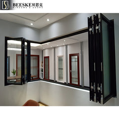 Good Quality Easy Install Standard Size Breathable Aluminum Frame Sliding And Folding Window on China WDMA