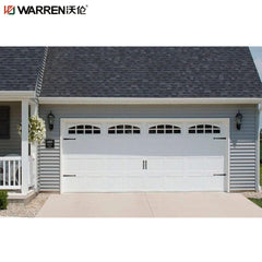 Warren 12foot high Garage Door 12 x 14 Insulated Garage Door Electric Modern Aluminum