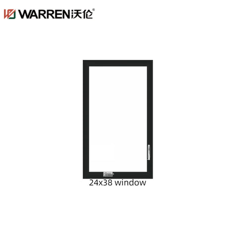 WDMA 24x38 Window Origin Casement Windows Black Casement Windows Exterior Aluminum