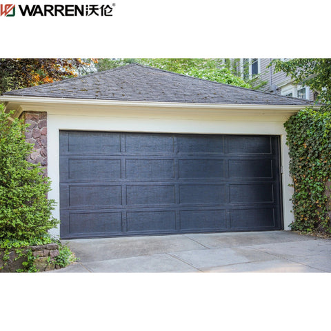 Warren 14x12 Clear Garage Doors Price One Way Glass Garage Door Glass Panel Garage Door Cost