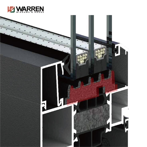 Warren 72x60 window hot selling large picture style casement tilt and turn big view window