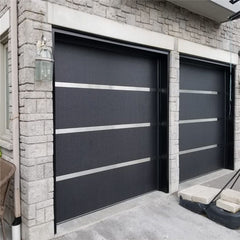 China WDMA Aluminum garage door with automatic door lock garage door