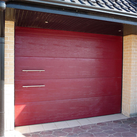 China WDMA Modern style automatic sectional glass garage door for home building