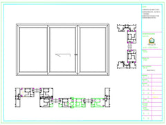 WDMA 156 x 96 13ft Sliding Glass Patio Door for sale