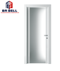 Foshan Factory CheapSimple Design White Bathroom Toilet with Single Glass Water Proof MDF Interior Doors on China WDMA