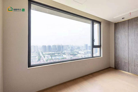 WDMA Energy Saving Hurricane Proof Glass Aluminum Wood Frame Tilt and Turn Window for Commercial Building Impact Window