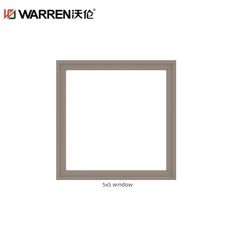 5x6 Window Aluminium Frame Glass Window Double Insulated Windows