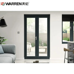 Warren Black Front Doors With Glass 36x80 Interior Door Exterior Aluminum Doors French Glass Patio