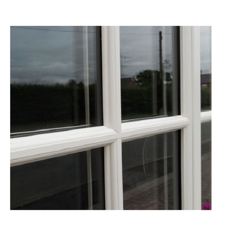WDMA European Style PVC Profile French Casement Window Grill Design Double Glazed Glass Vinyl Swing Window