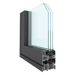 WDMA Hurricane Proof Bullet Proof Aluminum fixed window with laminated safety glass