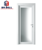 Foshan Factory CheapSimple Design White Bathroom Toilet with Single Glass Water Proof MDF Interior Doors on China WDMA
