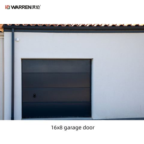 16x8 Garage Door Panels Insulated Garage Door With Window For Sale