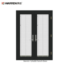 124x80 French Door With Internal Double Door Frame