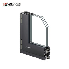 46x28 Window Small Pane Aluminium Windows Tempered Glass Casement Window