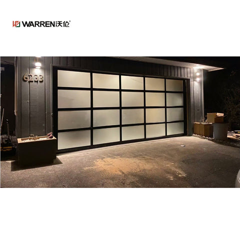 Warren 16x7 complete garage door with windows for sale in stock
