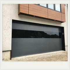 China WDMA Aluminum alloy material clear glass garage door