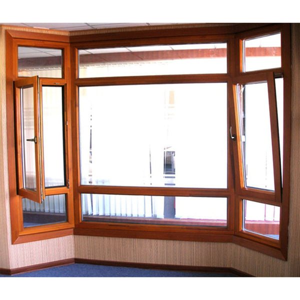 WDMA Customized cheap price white aluminum bay casement window for villa